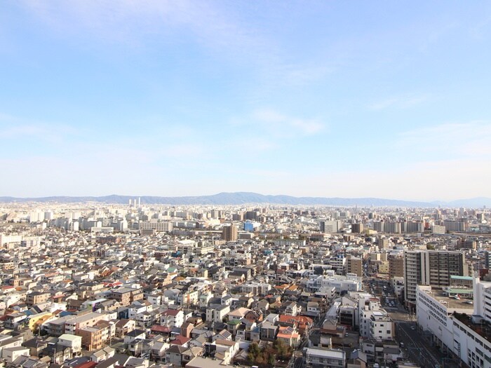 室内からの展望 メロード吹田一番館(2403)