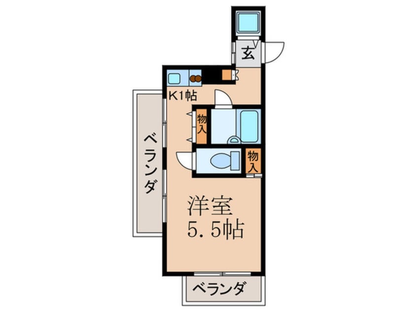 間取図 パル大久保