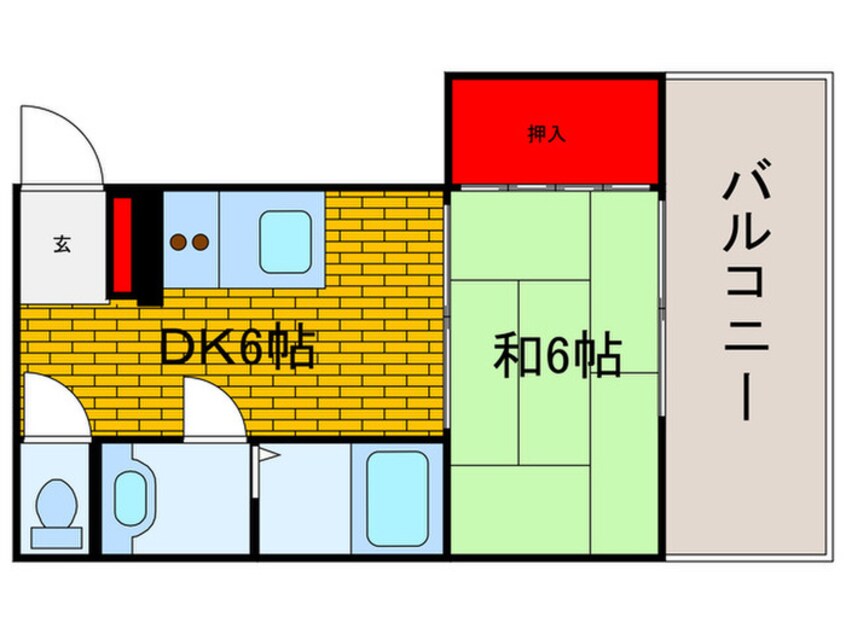 間取図 サンパ－ク