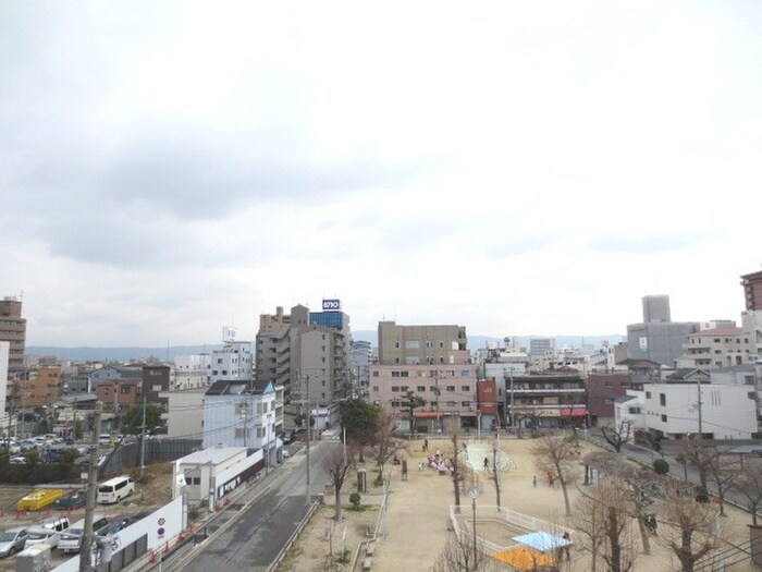 室内からの展望 サンパ－ク