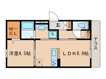 間取図 セジュール石田森南