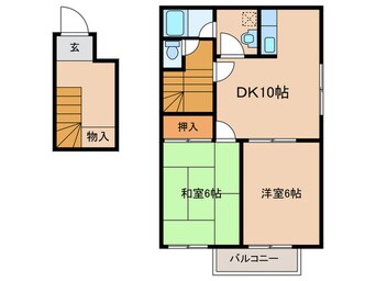 間取図 山下ハイツ