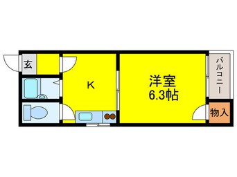 間取図 メゾンド針中野