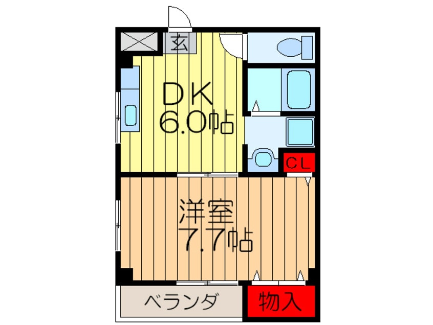 間取図 コ－トアルバ２