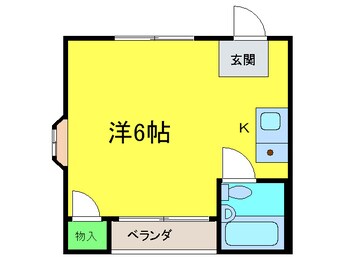 間取図 ラフィーネ1号館