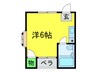 ラフィーネ1号館 1Rの間取り