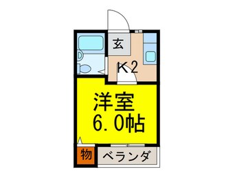 間取図 サンア－ク山本