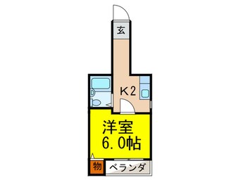 間取図 サンア－ク山本