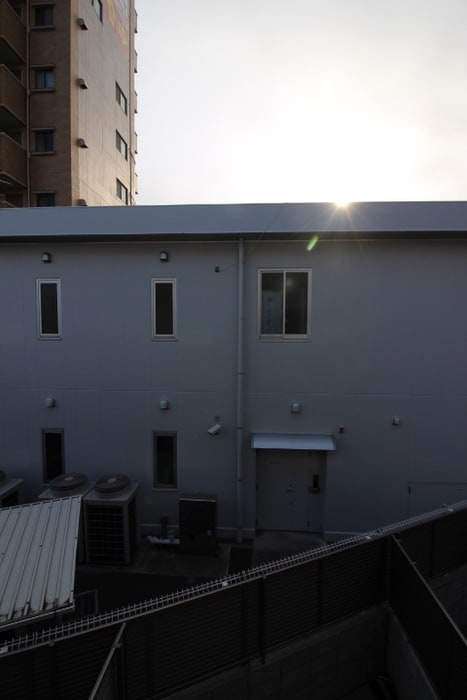 室内からの展望 Ｙｓコート杭全