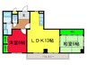 ファミール新町 2LDKの間取り
