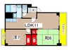 エスペランサ立花 2LDKの間取り