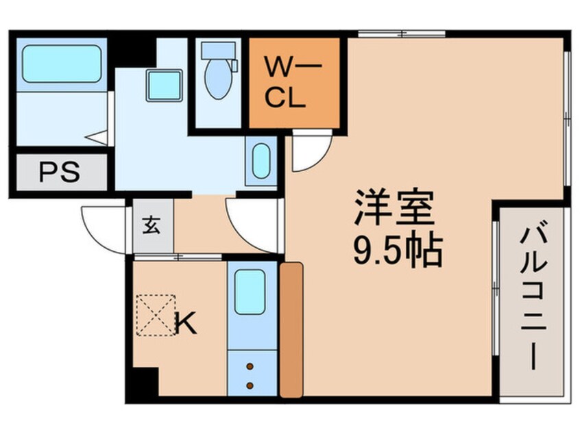 間取図 宮前マンション