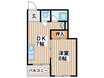 間取図 南第一マンション