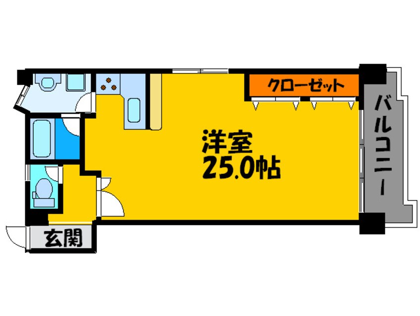 間取図 藤和シティコ－プ西洞院（304）
