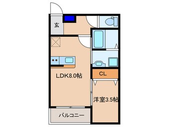 間取図 グランイニシオ都島