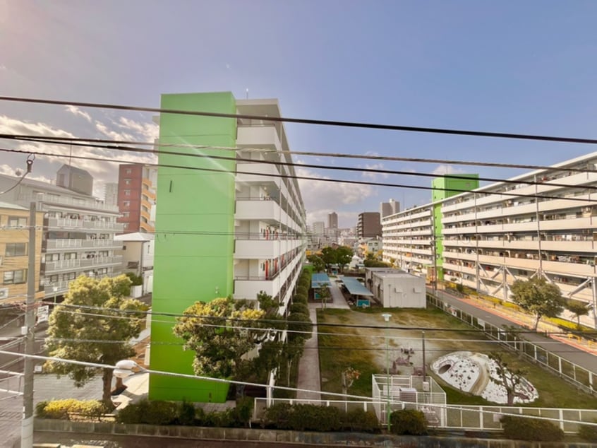 室内からの展望 グランイニシオ都島