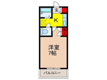 間取図 豊中東邦ハイツ