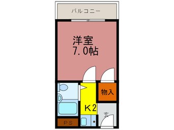 間取図 ハイツ中雅