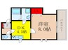 Grand　Comfort　Mizuo 1DKの間取り
