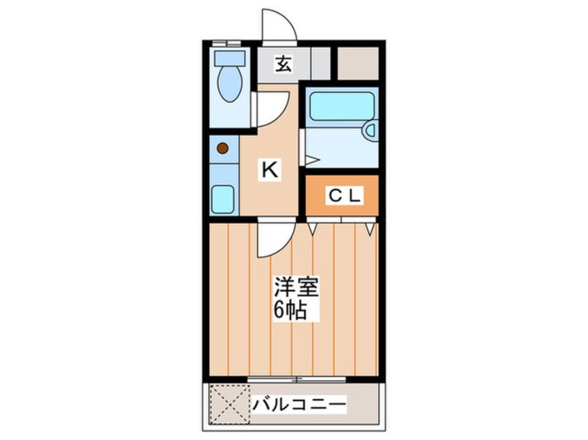 間取図 テラシマ・マンション