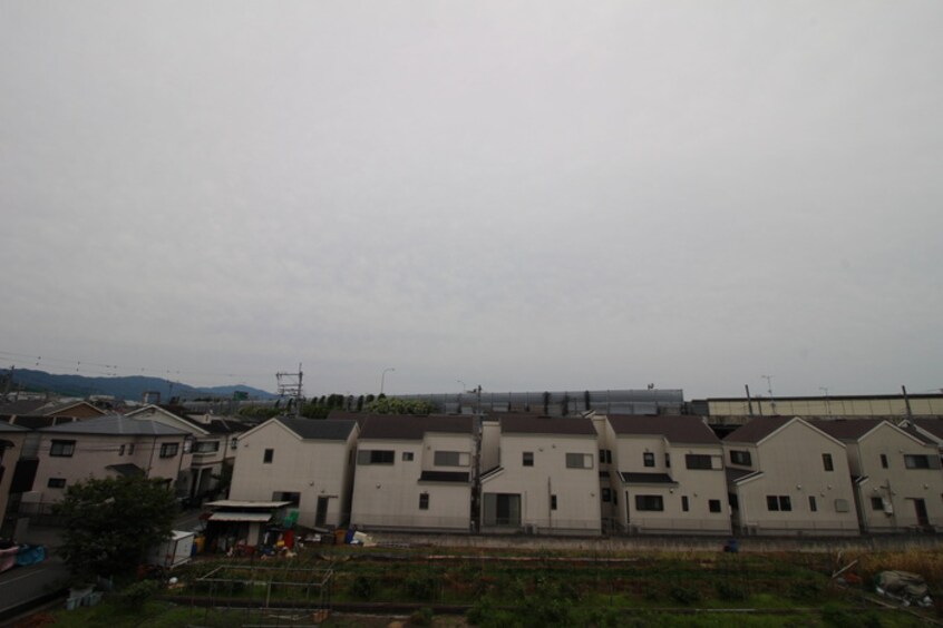 室内からの展望 ディアコート藤井寺