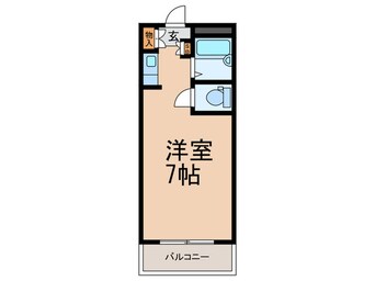 間取図 シャンブレット六甲