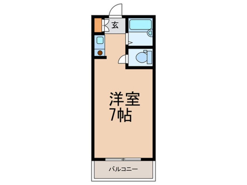 間取図 シャンブレット六甲