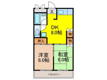 間取図 千里ローレルハイツ