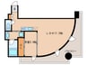 インペリアル新神戸 1LDKの間取り