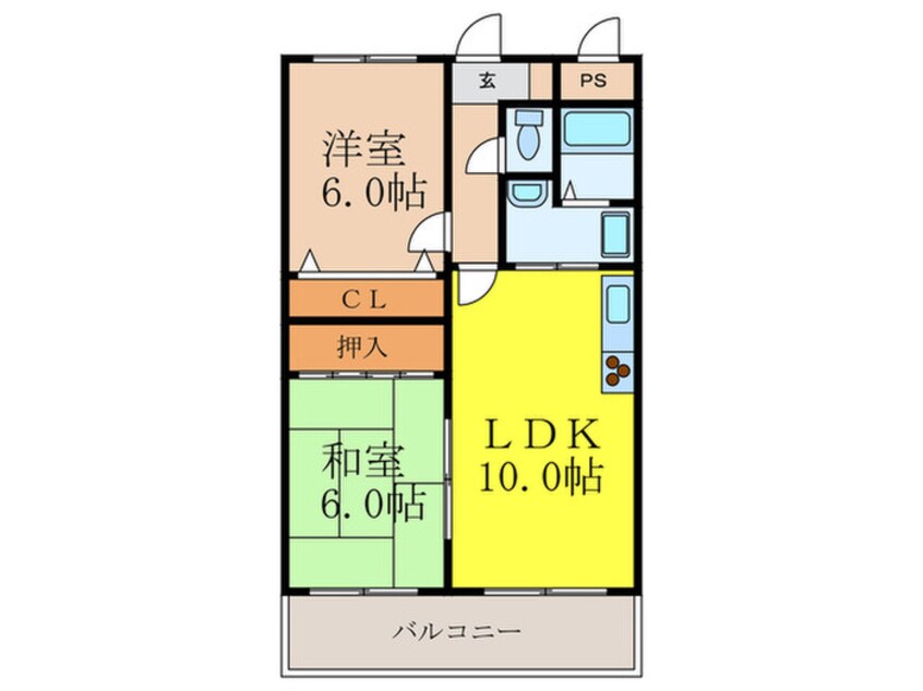 間取図 エミネンス新大阪