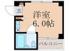 COZY HOUSE 1Rの間取り