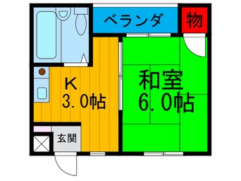 間取図 アビタシオン天の川
