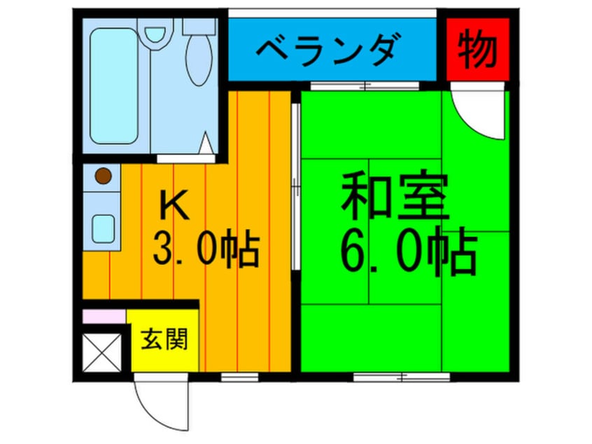 間取図 アビタシオン天の川