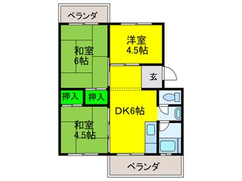 間取図 ミツルマンション