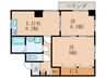 オリエントビル 2LDKの間取り