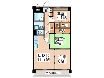 間取図 メゾンポレール