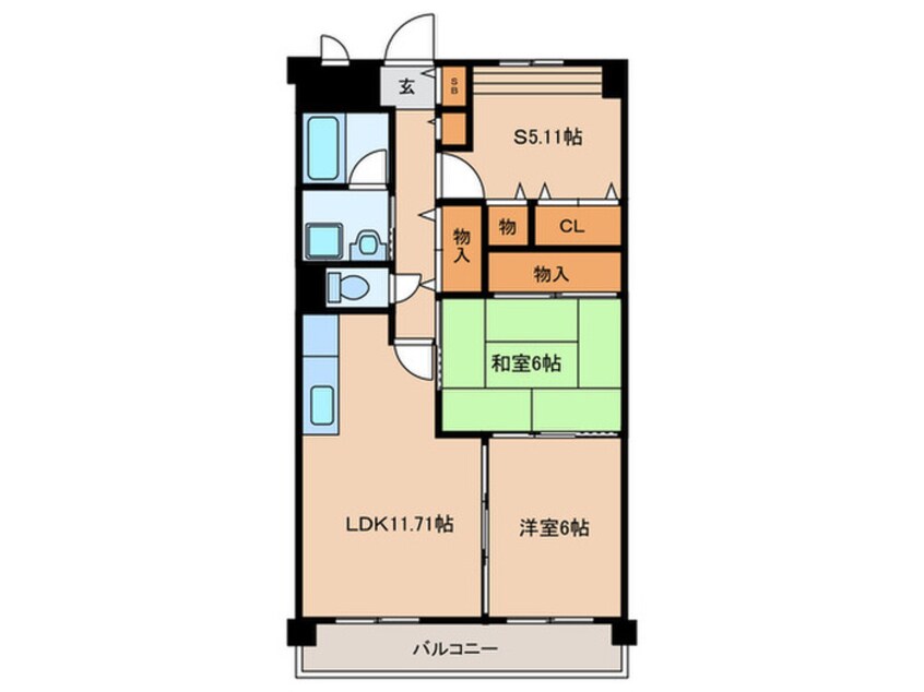 間取図 メゾンポレール