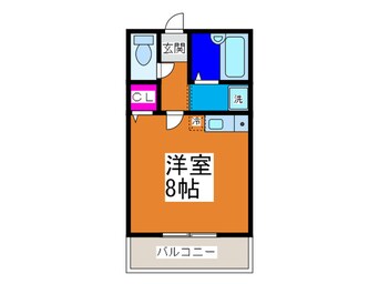 間取図 クレイン＆バンブー