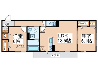 間取図 agerate A棟