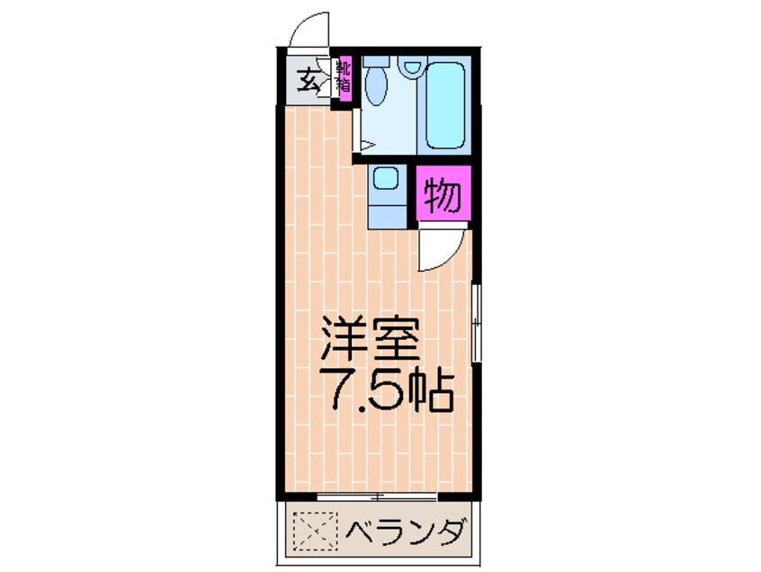 間取図 プチシャト－