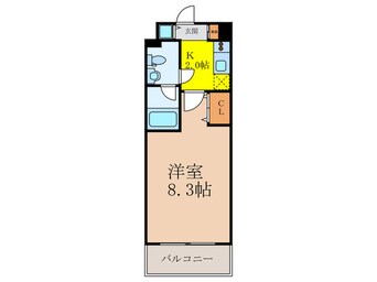 間取図 プラウドフラット新大阪