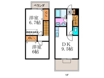 間取図 パレヴェ－ル