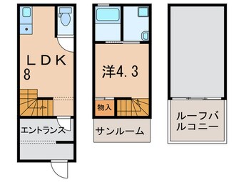 間取図 W&R APARTMENT 02