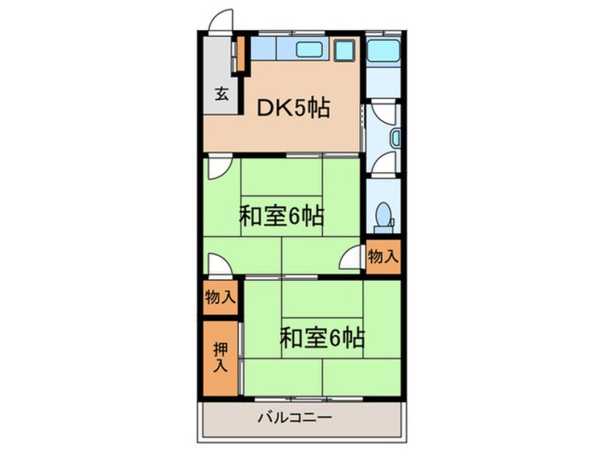 間取図 丸山文化