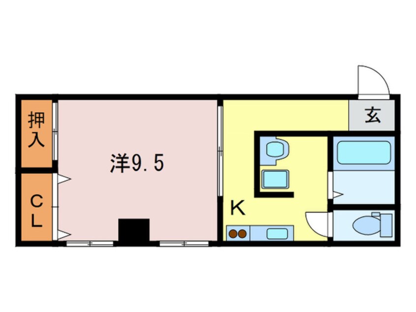 間取図 ノ－ブルハイム鷹匠