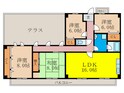 ラ・フォ－レの間取図