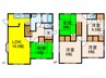 リースホーム山本台B 5LDKの間取り