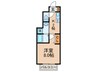 サンライズ 1Kの間取り