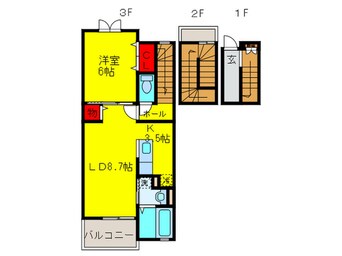 間取図 サウスレジデンス　ミヤビ