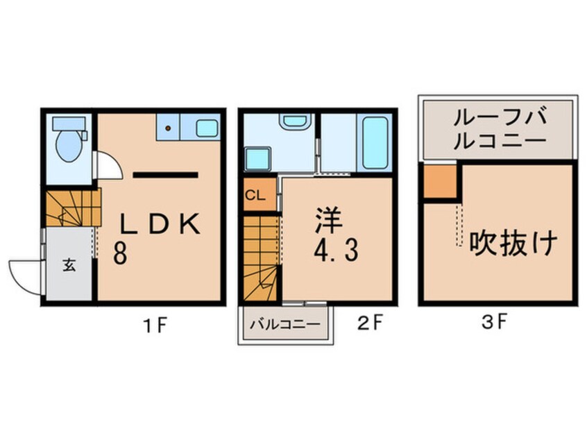 間取図 W&R APARTMENT 01